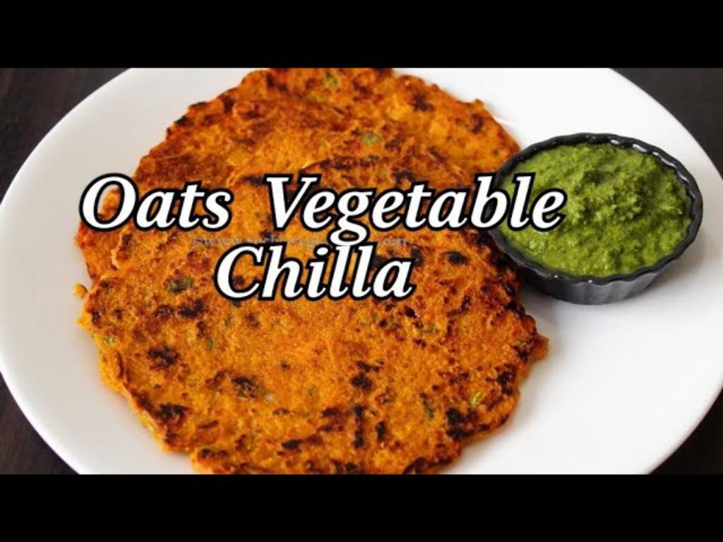 Oats Vegetable Chilla