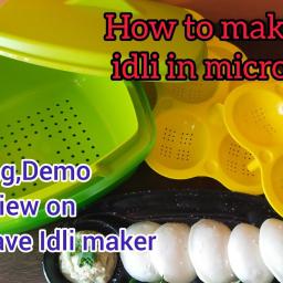 Microwave Idli Maker Unboxing & Soft Idli Recipe