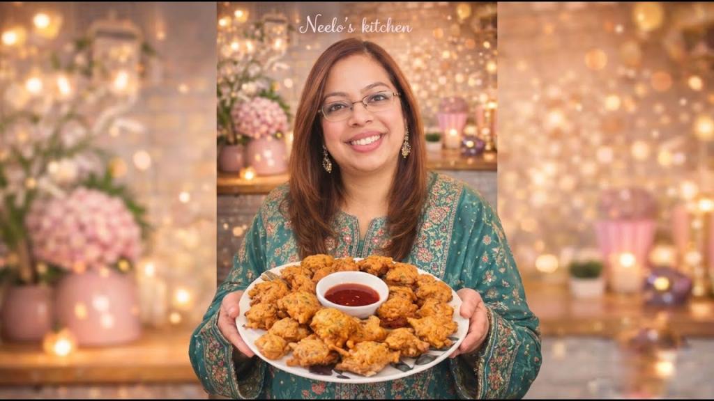 Onion Bhaji & Potato Fritters – Indian Style