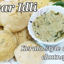 Jowar Idli with Kerala Style Coconut Chutney