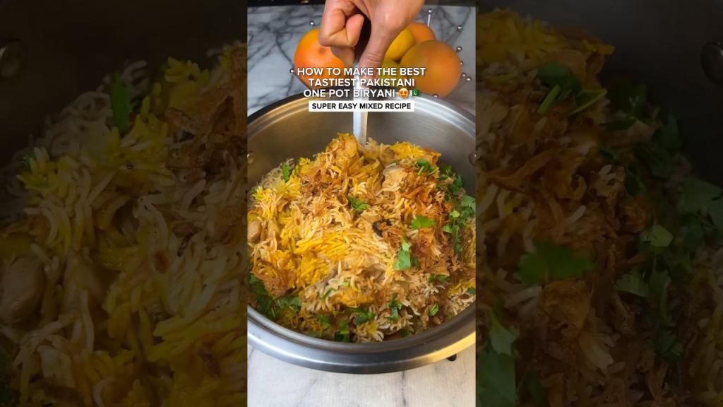 Pakistani One Pot Biryani – Super Easy Mixed Recipe