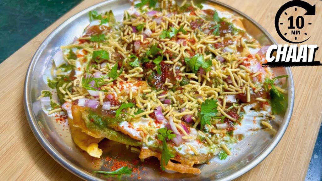 Palak Patta Chaat Recipe – Crispy Spinach Chaat