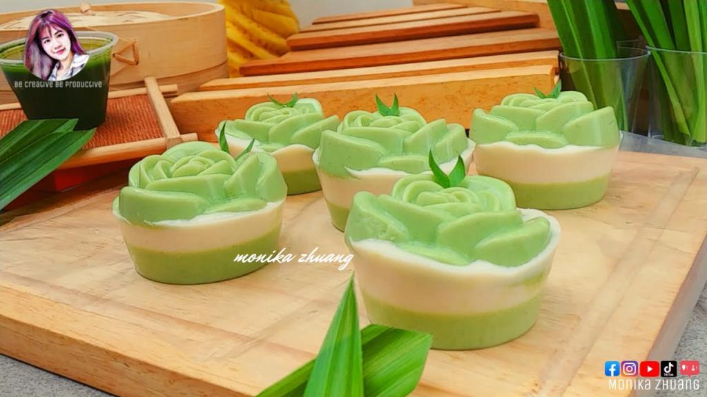 Pandan Pudding