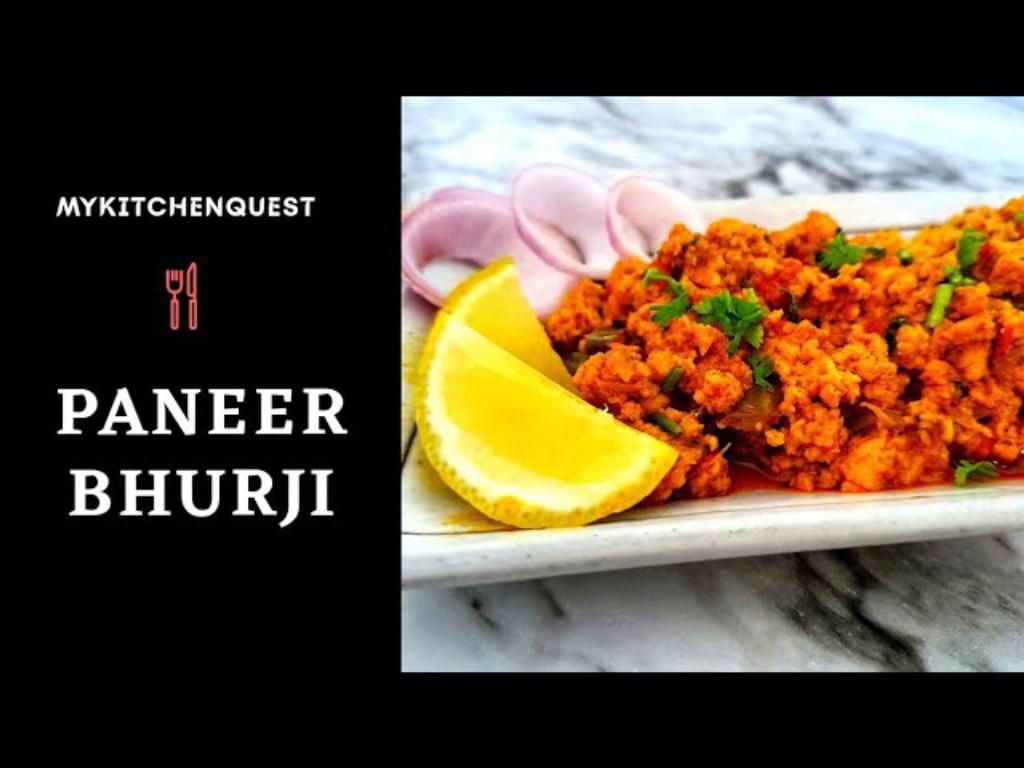 Paneer Bhurji - Indian Scrambled Cottage Cheese