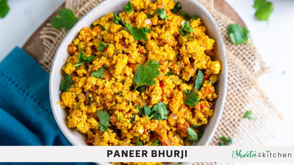 Paneer Bhurji – Indian Style