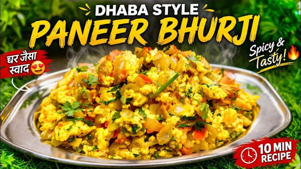 Paneer Bhurji – Quick & Easy