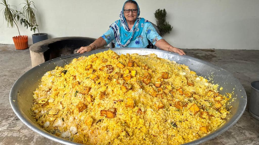 Paneer Biryani – Village Style
