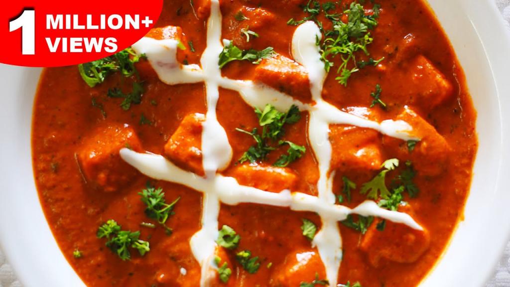 Paneer Butter Masala - Restaurant Style