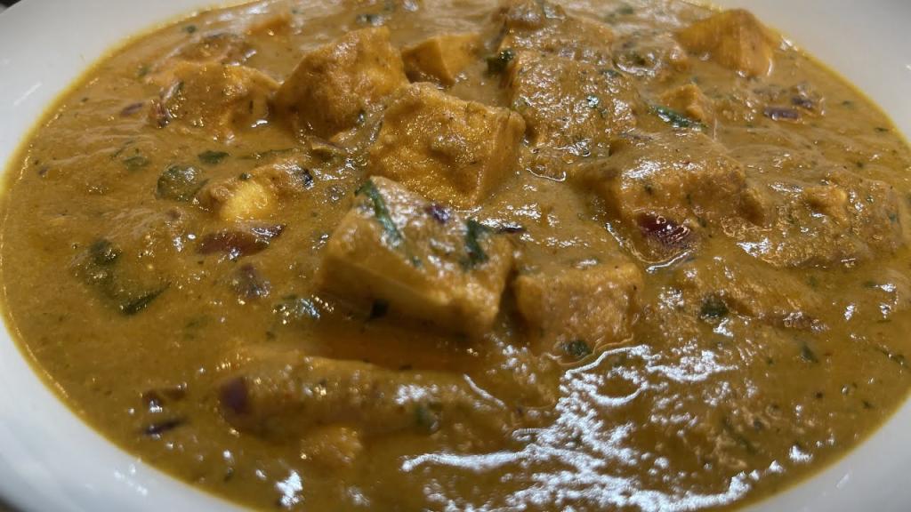 Paneer Butter Masala – Restaurant Style