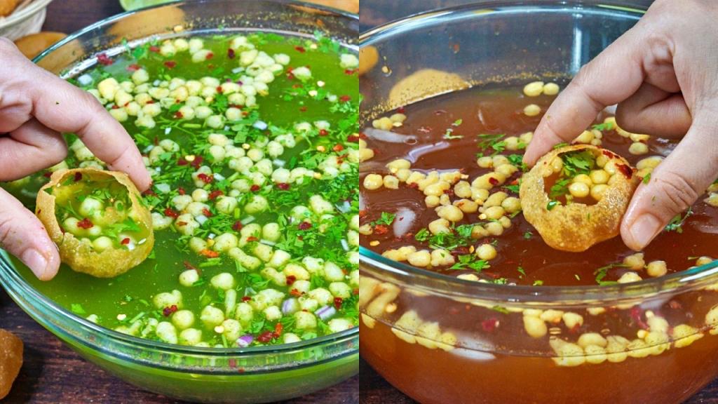 Pani Puri (2 Types: Teekha & Meetha)