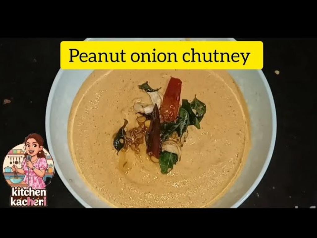 Peanut Onion Chutney