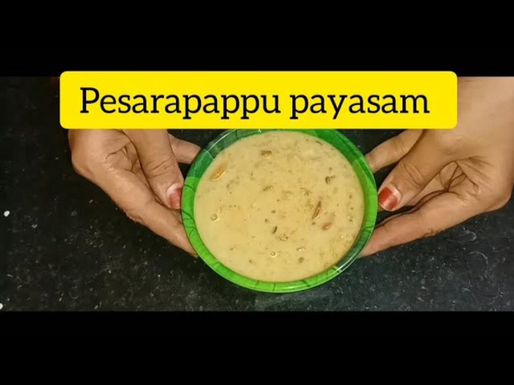 Pesarapappu Payasam – South Indian Sweet
