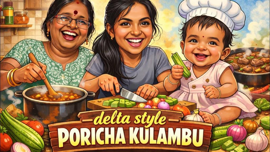 Poricha Kuzhambu – Cauvery Delta Style