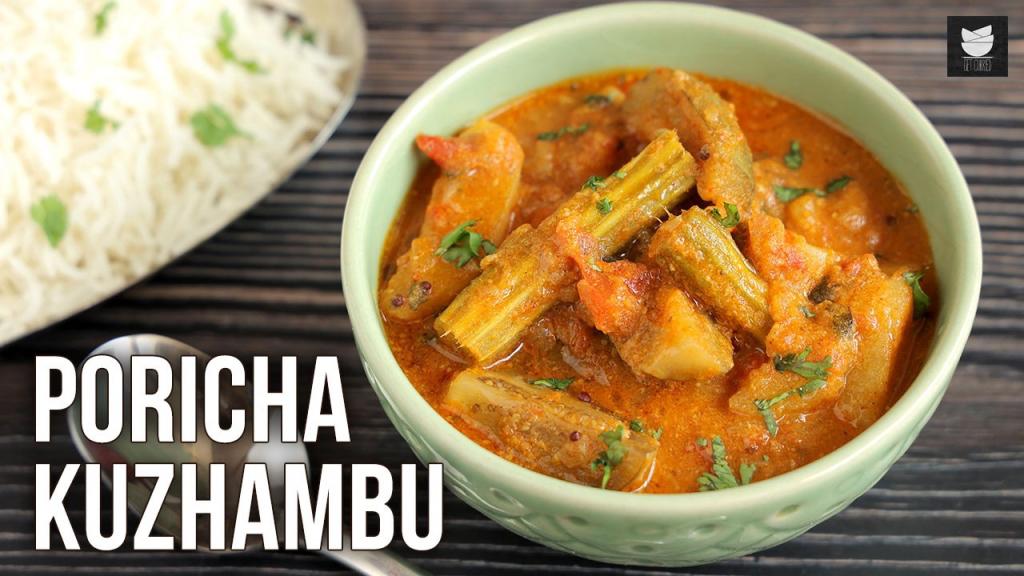 Poricha Kuzhambu – South Indian Style
