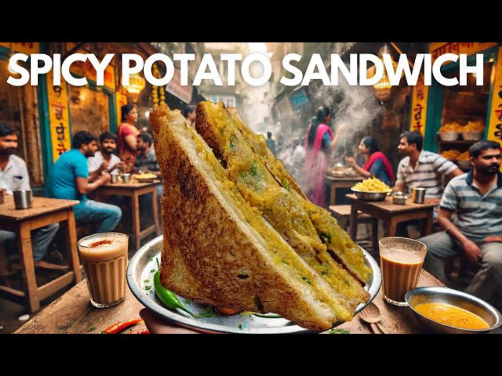 Potato Cheese Sandwich – Indian Style