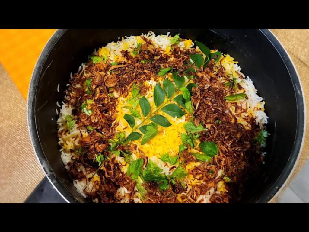 Prawn Biryani – South Indian Style
