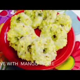 Instant Cabbage Idli with Sweet Potato