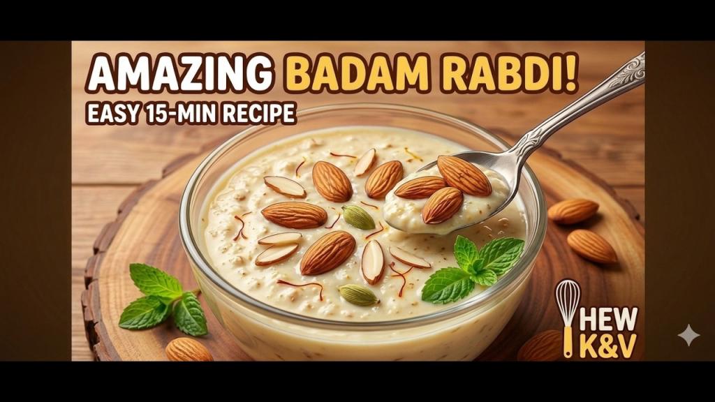 Quick 5-Minute Rabri Dessert