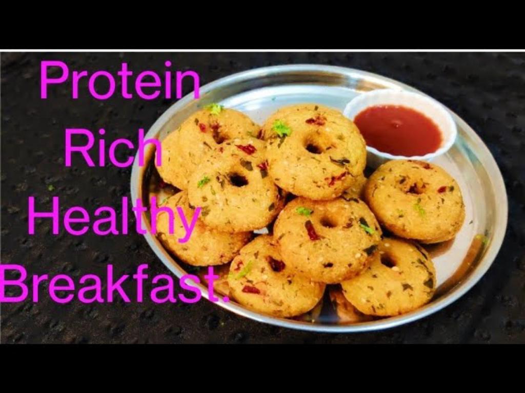 Quick and Crispy Moong Dal Vada (Donut-shaped)