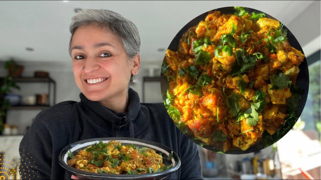 Quick & Easy Paneer Curry with Homemade Paneer