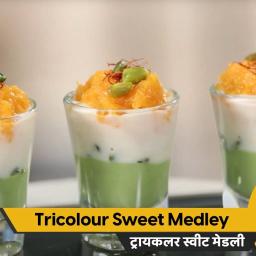Tricolor Dessert Shots