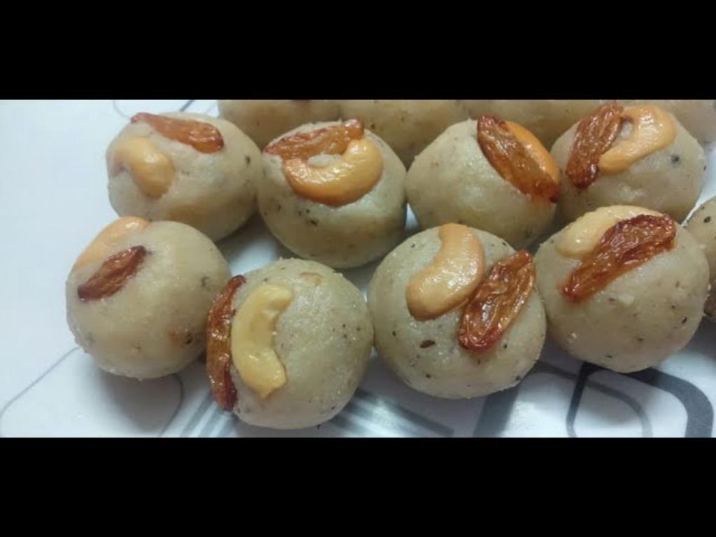 Rava Laddu - Indian Sweet