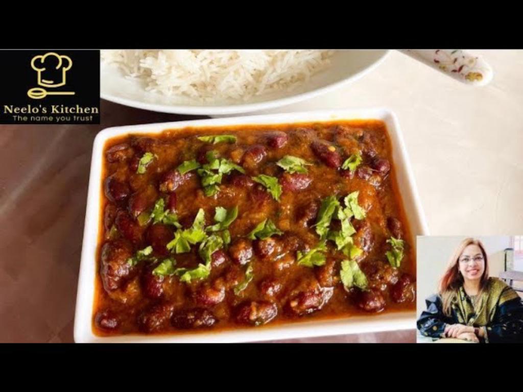 Red Kidney beans curry – Indian Style
