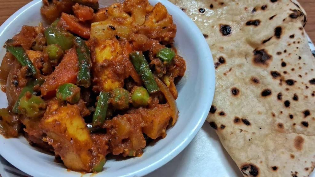 Restaurant Style Veg Kadai