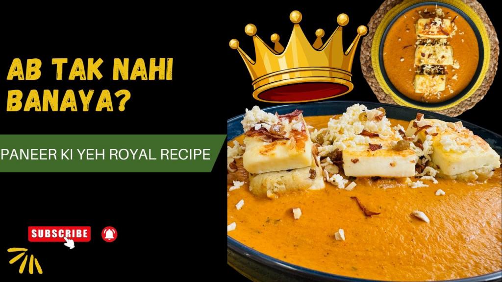 Royal Stuffed Paneer Masala