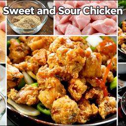 Sweet and Sour Chicken - Cantonese Style