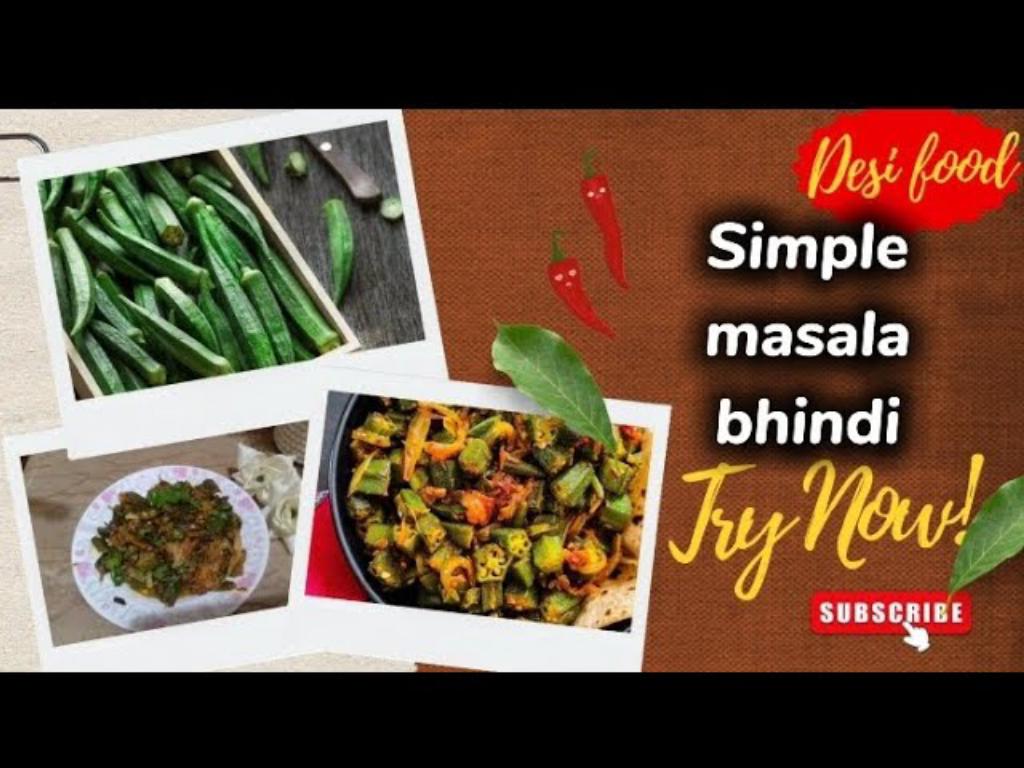Simple Masala Bhindi – Indian Style