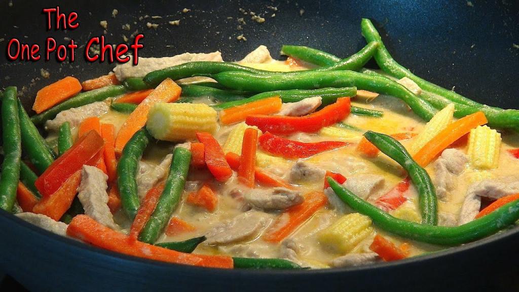 Simplified Thai Green Curry