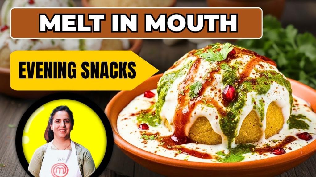 Soft and Spongy Dahi Vada Recipe