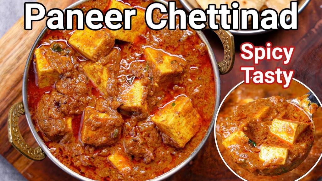 Spicy Homemade Masala Paneer Chettinad