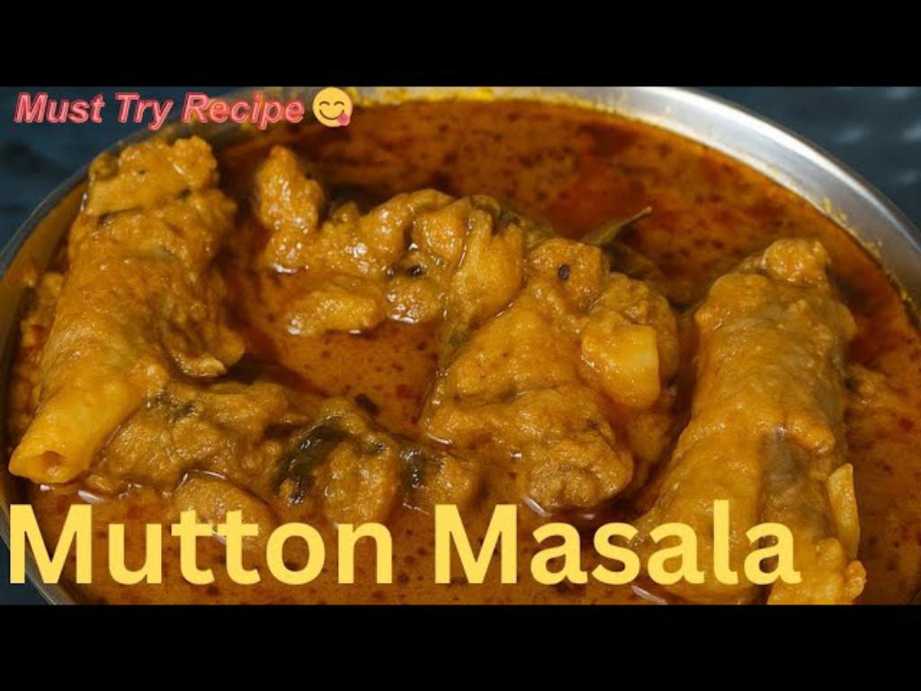 Spicy Mutton Masala