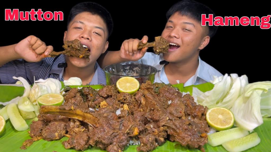 Spicy Mutton Ribs Curry with Rice