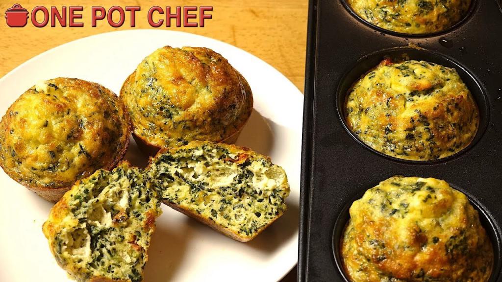 Spinach and Feta Mini Frittatas – Easy Brunch