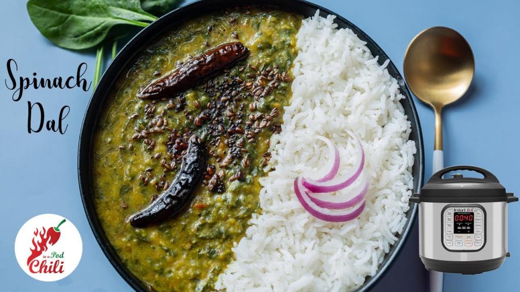 Spinach Dal – Instant Pot Recipe