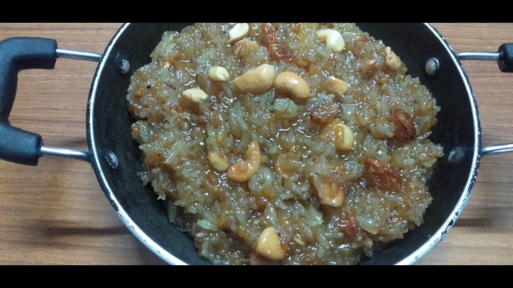 Sweet Khichdi (Sweet Pongal) - Healthy & Tasty Recipe