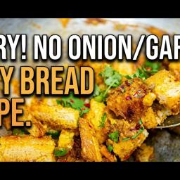 Spicy & Creamy Leftover Bread Snack