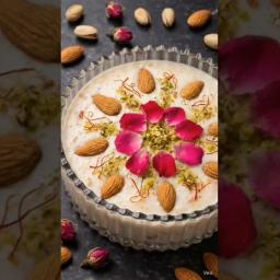 Rose Kheer - Indian Dessert