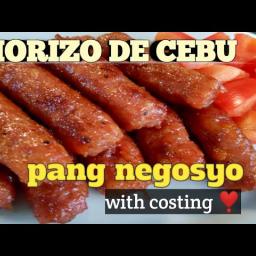 Skinless Chorizo de Cebu (Homemade)