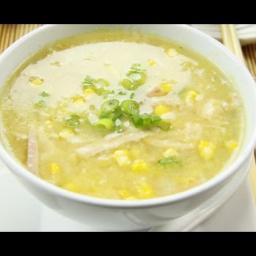 Quick and Easy Chicken and Corn Soup