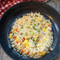 Egg & Vegetable Fried Rice – Asian Style