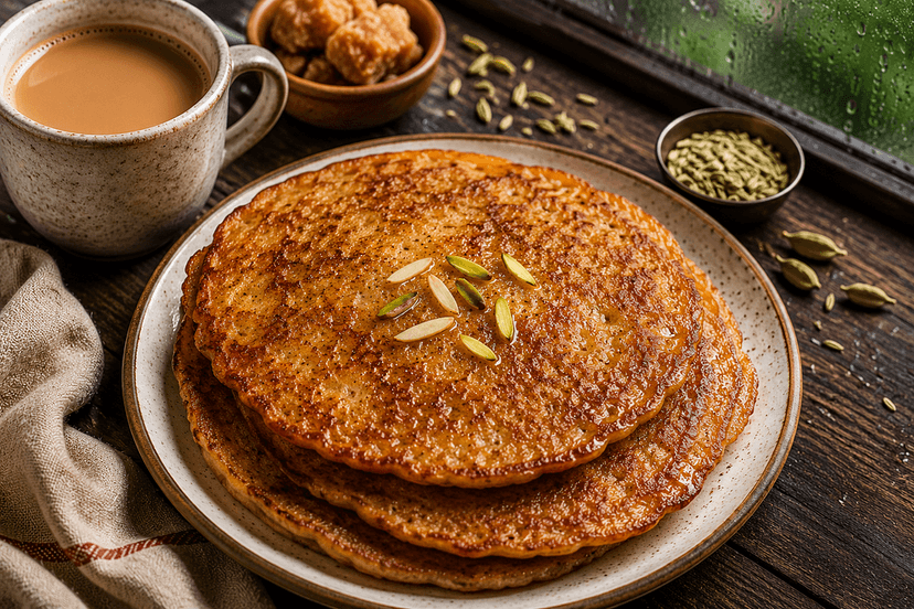 Sweet Puda: The Monsoon Pancake Your Dadi Made on Rainy Evenings