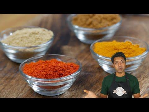 Simple Indian Curry Paste & Chickpea Curry